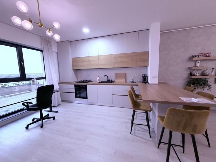 Apartament cu 2 camere, mobilat în Pipera
