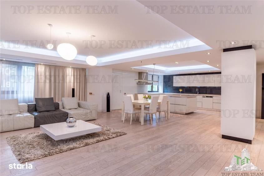Apartament cu 3 camere, mobilat în Herăstrău