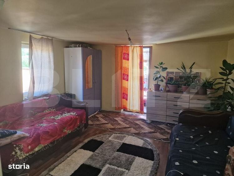 Casă cu 2 camere cu Teren 957 Mp în Central