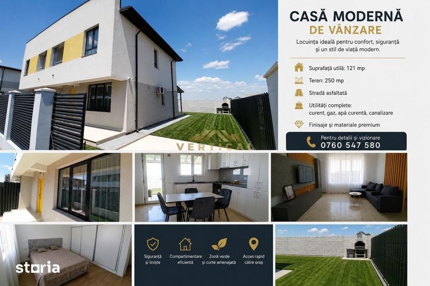 Casa moderna cu design premium, 121 mp utili | Curte proprie, la Cheie - 10