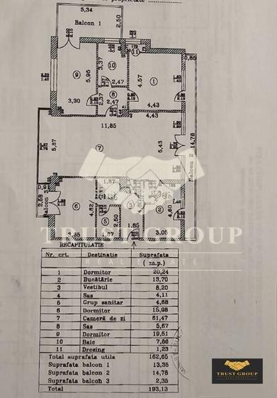 Apartament cu 4 camere semidecomandat, mobilat în Herăstrău