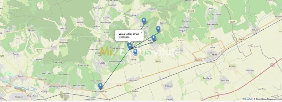 Teren Construcții intravilan de 5555 mp, în Central