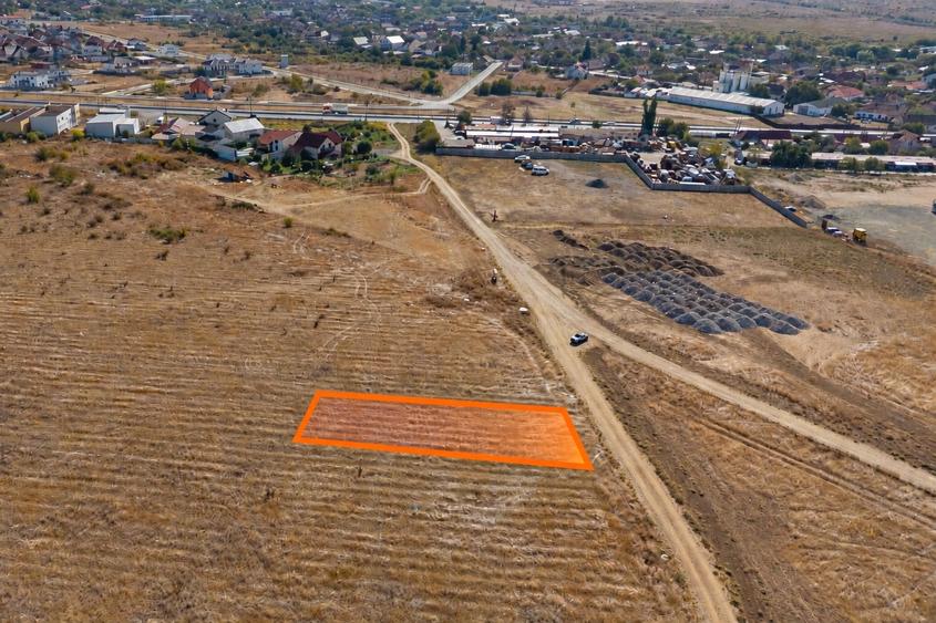 Teren Construcții intravilan de 834 mp, în Giarmata