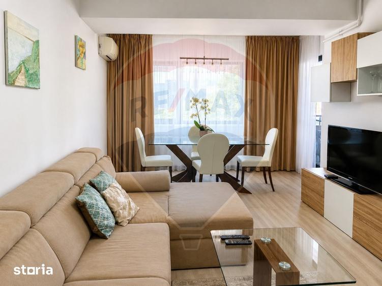 Apartament cu 2 camere, mobilat în Băneasa — fotografia 3