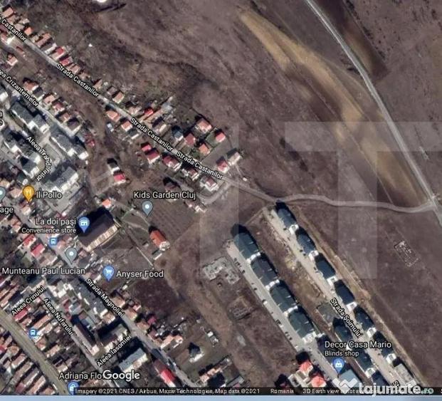 Teren de 2200 mp, în Baciu