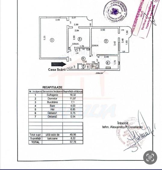 Apartament cu 2 camere în Siderurgiștilor