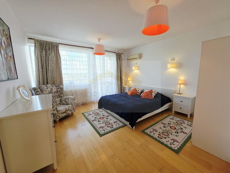 Apartament cu 4 camere decomandat, mobilat în Corbeanca