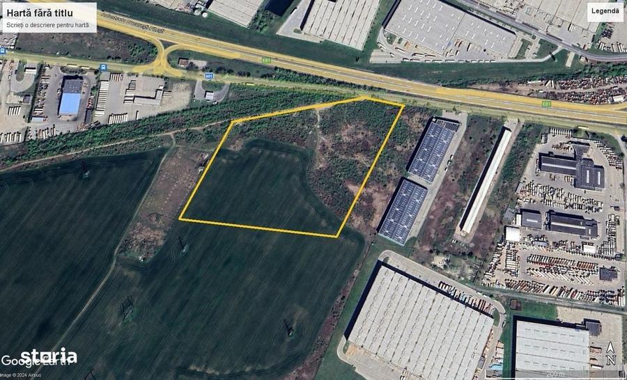Teren intravilan acces facil A1 Bucuresti-Pitesti ,Chiajna - Ciorogarl - 2