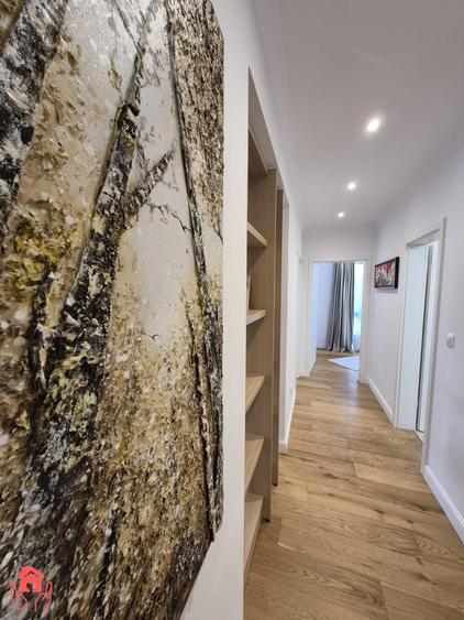 Apartament cu 3 camere semidecomandat, mobilat în Herăstrău