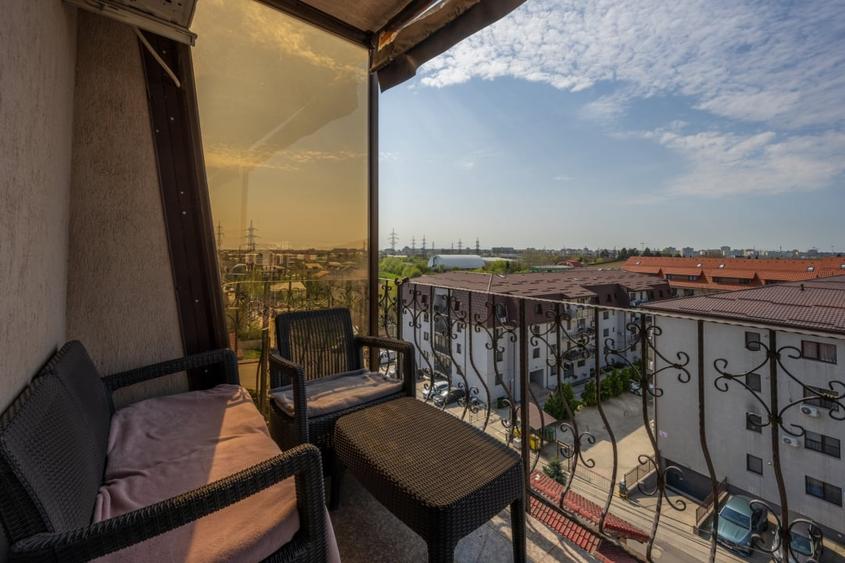 Apartament cu 3 camere decomandat, mobilat în Dobroești