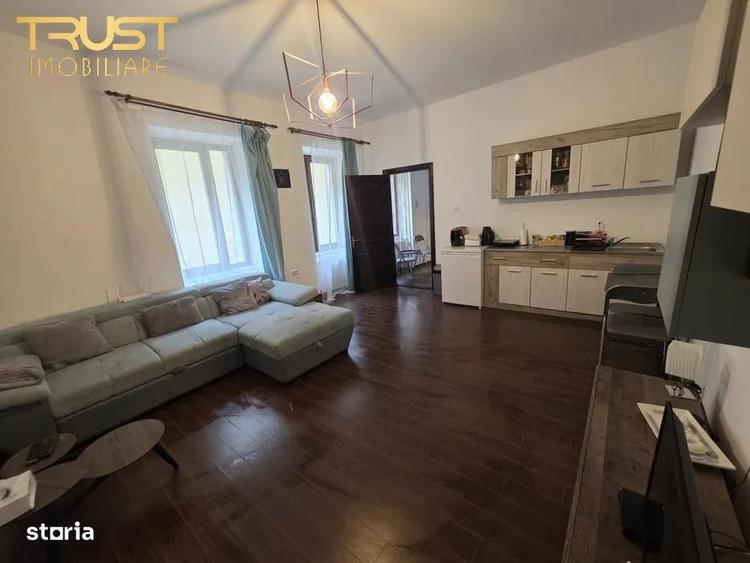 Apartament cu 2 camere, mobilat în Centrul Istoric