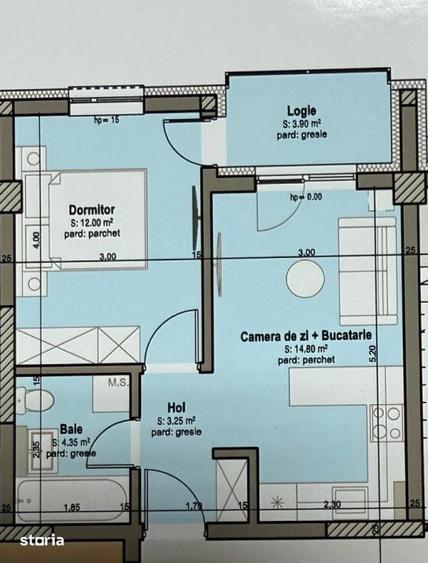 Apartament cu 2 camere, bloc nou, Zona Republicii - 1