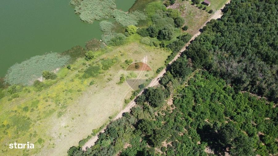Teren 2404 mp la Lacul Murani langa padure concept Green and Blue - 2