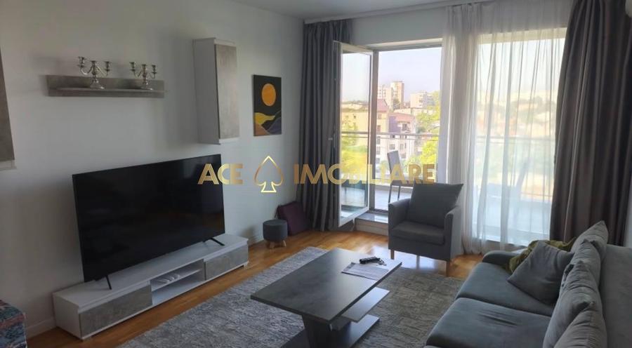 Apartament cu 3 camere semidecomandat, mobilat în Domenii