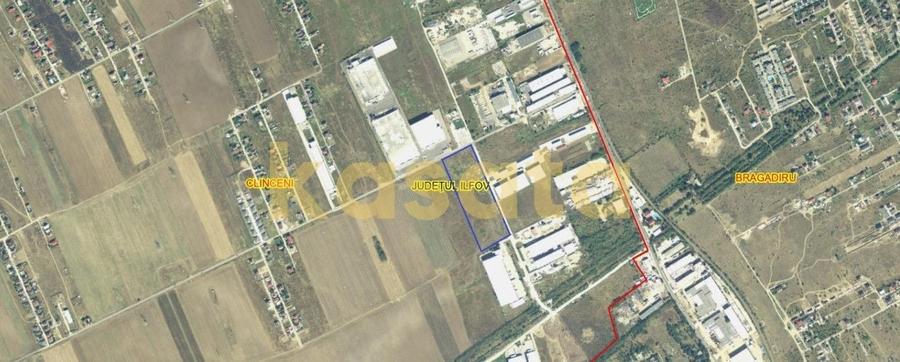 Teren Construcții intravilan de 32584 mp, în Clinceni