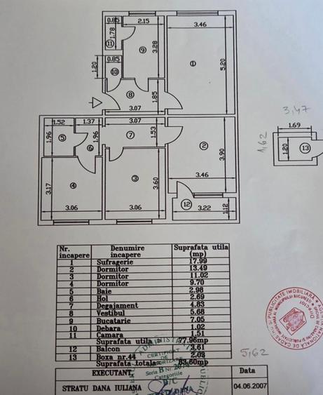 Apartament cu 4 camere în Drumul Taberei