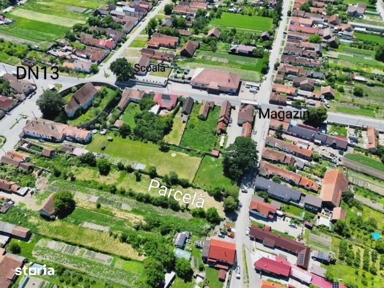 Teren de 1251 mp, în Feldioara