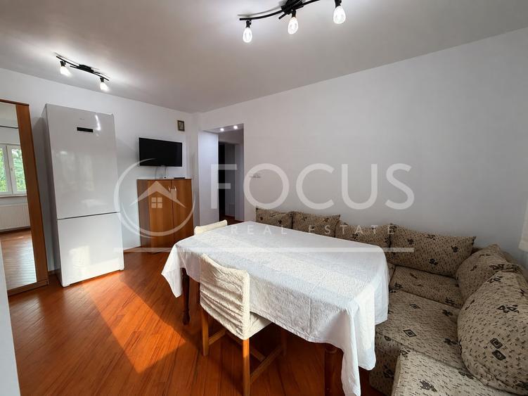 Apartament cu 2 camere decomandat, mobilat în Tei