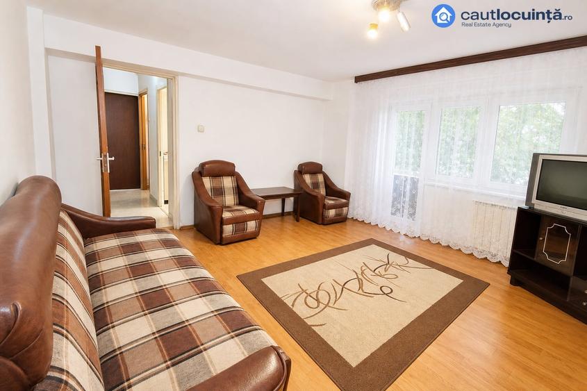 Apartament cu 3 camere decomandat, mobilat în Rahova