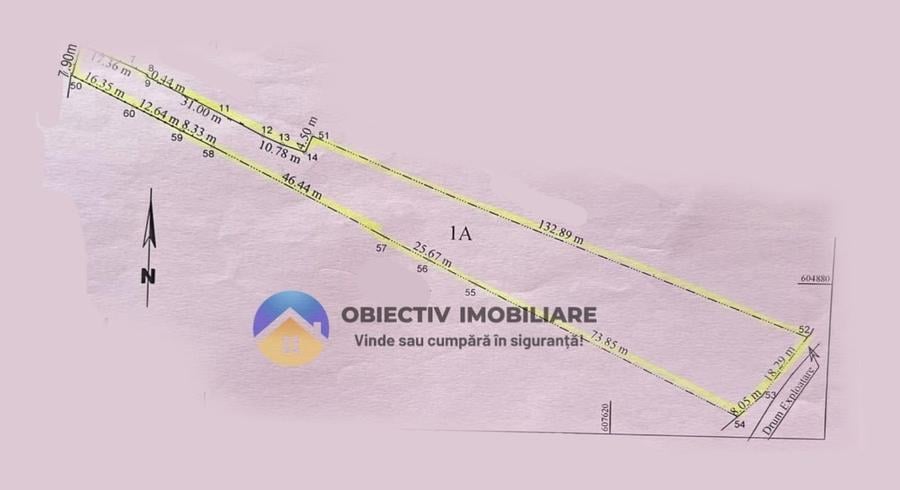 Teren agricol intravilan de 3000 mp, în Ciritei