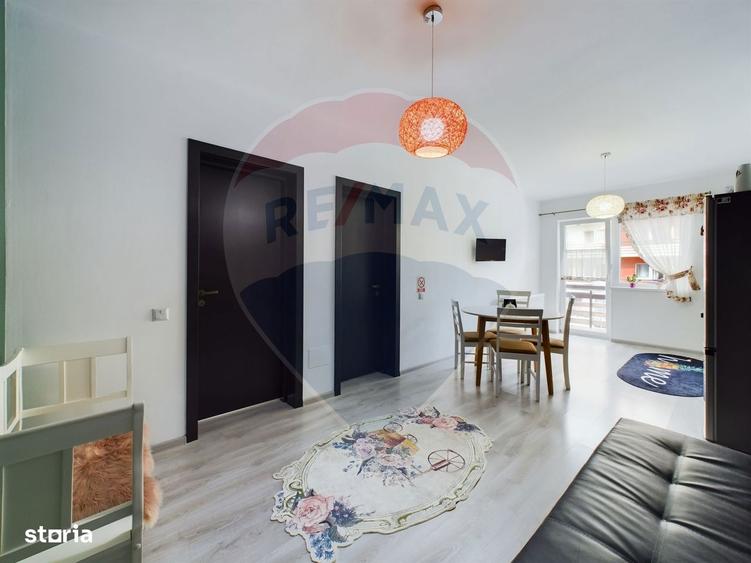 Apartament cu 2 camere, mobilat în Sânpetru