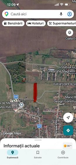 Teren de 5000 mp, în Central