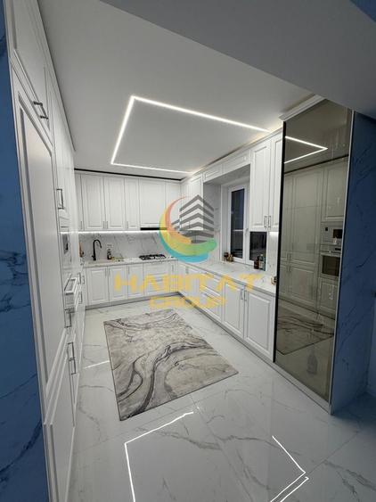 Penthouse cu 3 camere decomandat, mobilat în Theodor Pallady