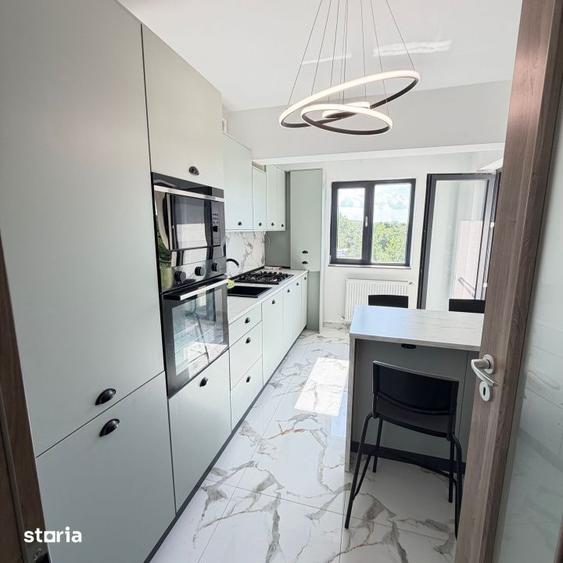 Apartament cu 3 camere, mobilat în Rahova
