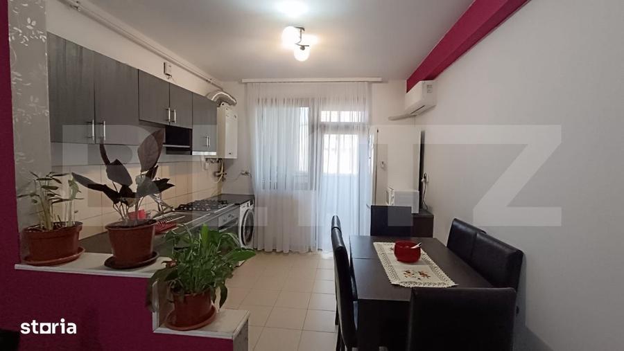 Apartament cu 2 camere semidecomandat în Florești — fotografia 3