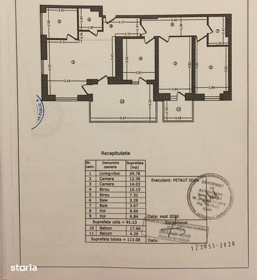 Apartament cu 5 camere în Herăstrău