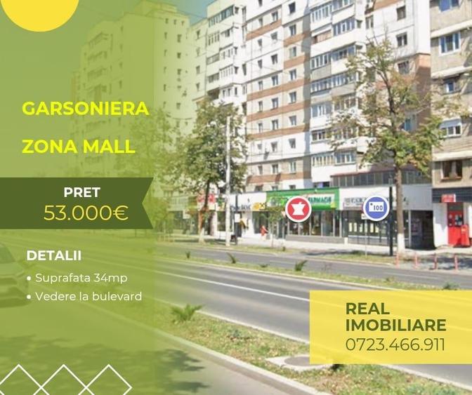 Garsonieră decomandată în Unirii Nord