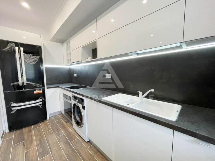 Apartament cu 3 camere decomandat, mobilat în Kiseleff