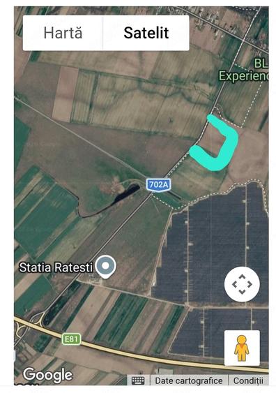 Teren de 75800 mp, în Voia