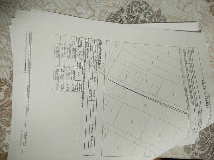 Teren agricol intravilan de 944 mp, în Șoimuș
