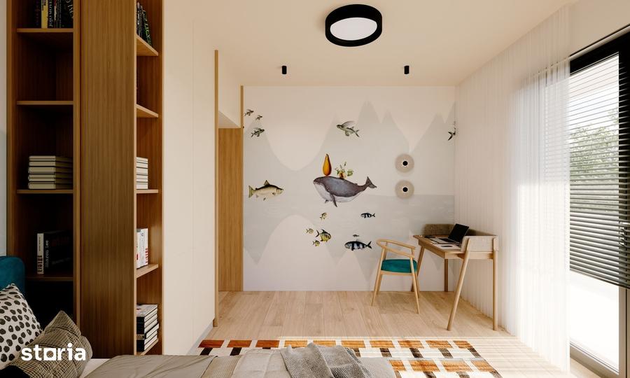 Apartament cu 3 camere în Străulești
