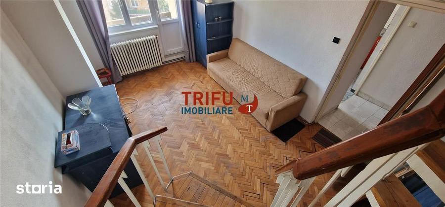 Apartament cu 3 camere decomandat în Central