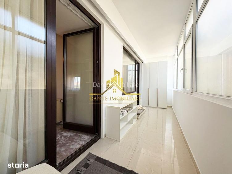 3 camere, ultrafinisat, mobilat lux, terasa, parcare, Andrei Muresanu