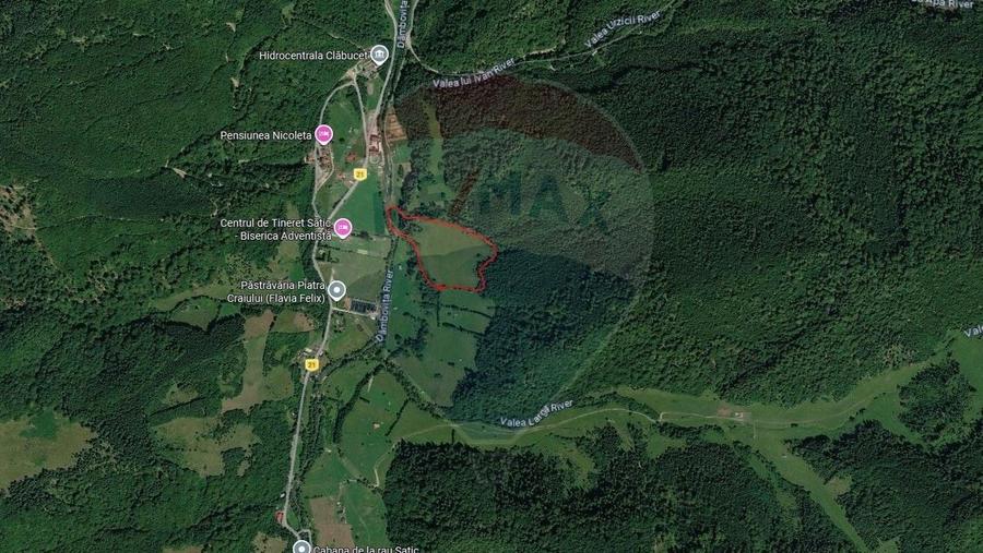 Teren agricol extravilan de 48297 mp, în Sătic