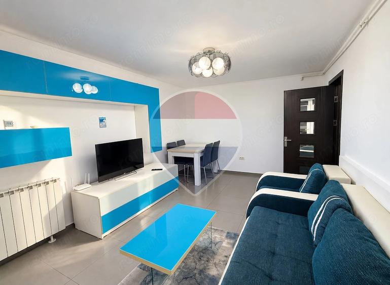 Apartament cu 2 camere semidecomandat, mobilat în Boema