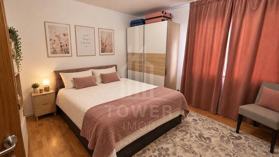 Apartament cu 2 camere semidecomandat în Central