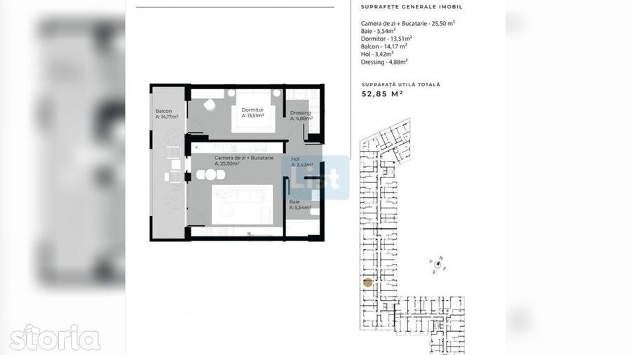 Apartament cu 2 camere in cartierul Sopor - 1