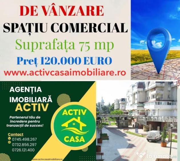 Spațiu comercial, de 75 mp, în Roman