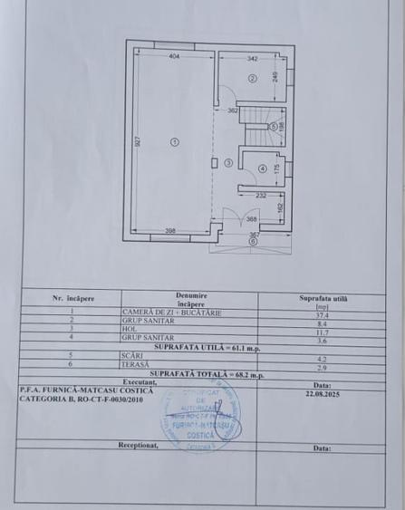 Casă individuală cu 4 camere cu Canalizare în Ovidiu