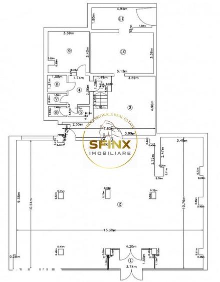 Spațiu comercial, de 230 mp, în Pantelimon