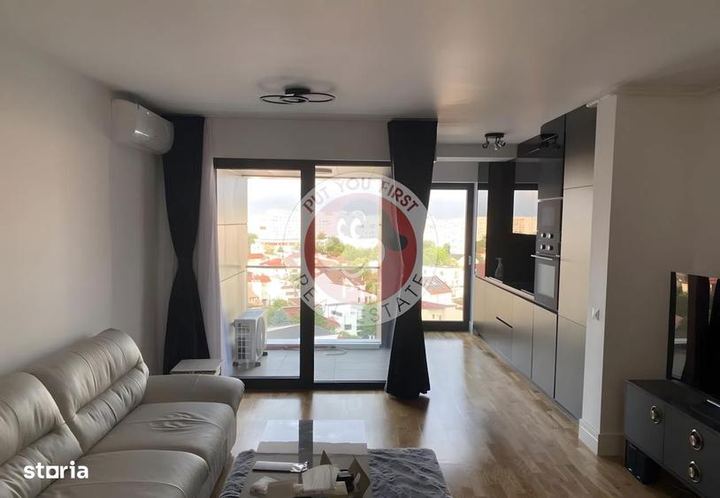 Apartament cu 2 camere, mobilat în Tei