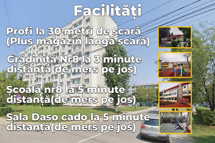 Garsonieră semidecomandată în Micro 9