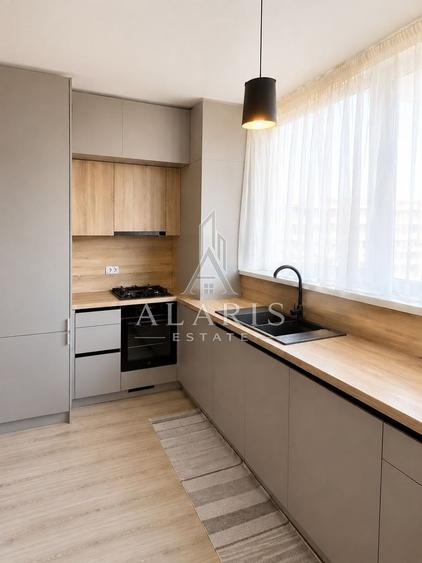 Apartament cu 2 camere semidecomandat, mobilat în Torontalului