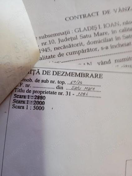 vand teren extravilan 38 arii intre Satu Mare si Vetis - 5