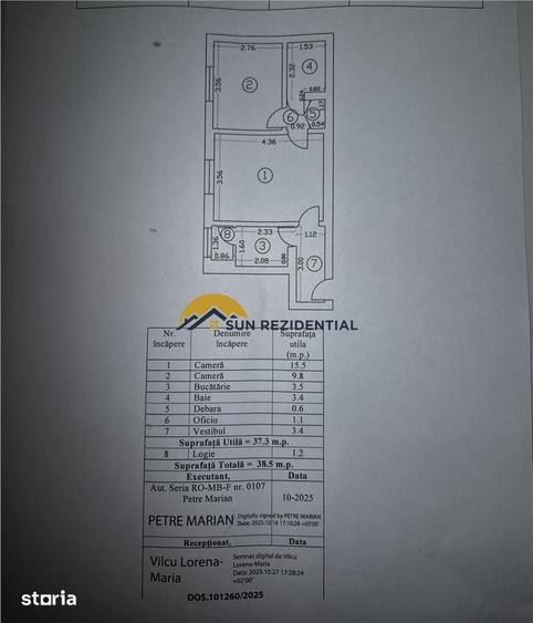 Berceni-Izvorul Rece 2 camere, Bloc Reabilitat - 1