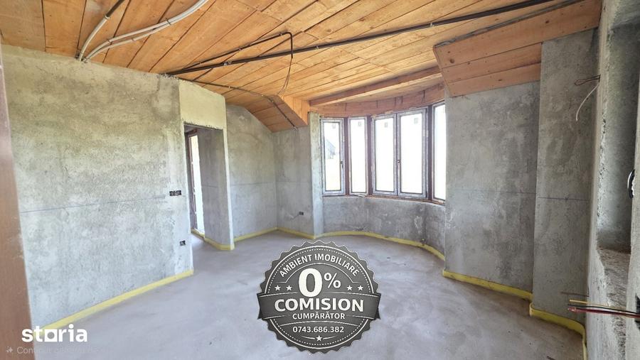 Casă cu 5 camere cu Teren 3200 Mp în Muntenii de Jos